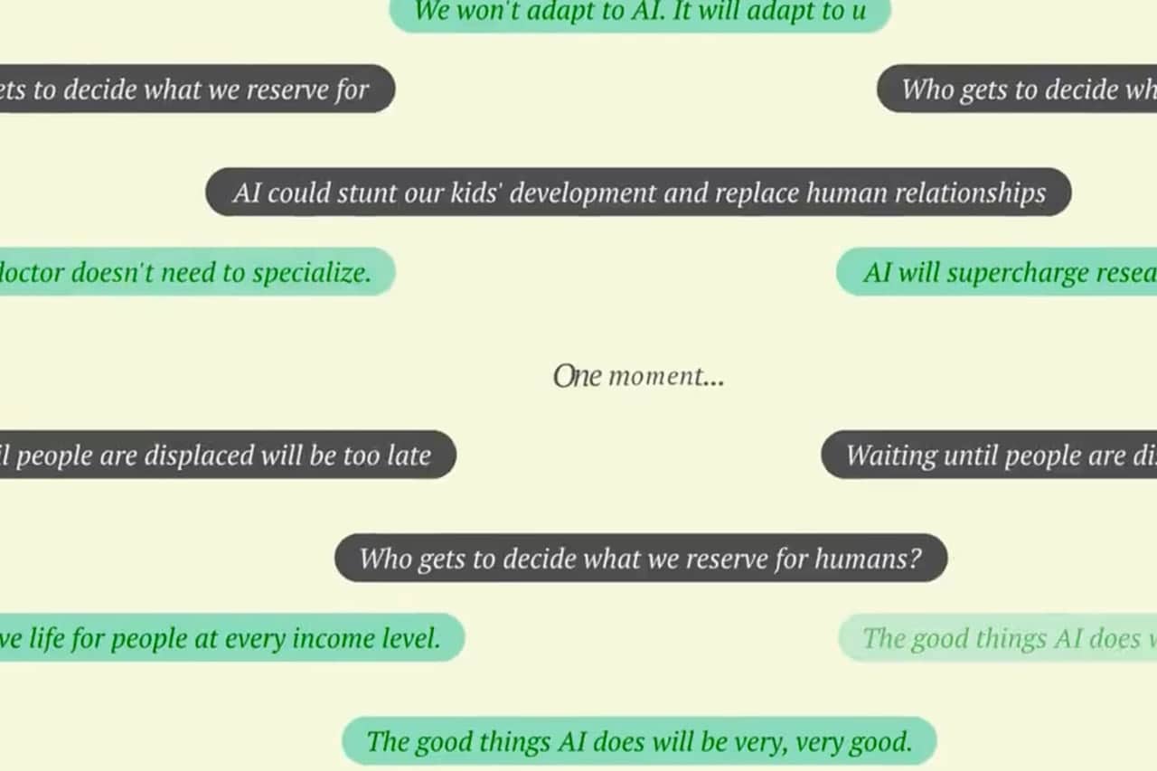 Statements about choices and consequences in the AI era
